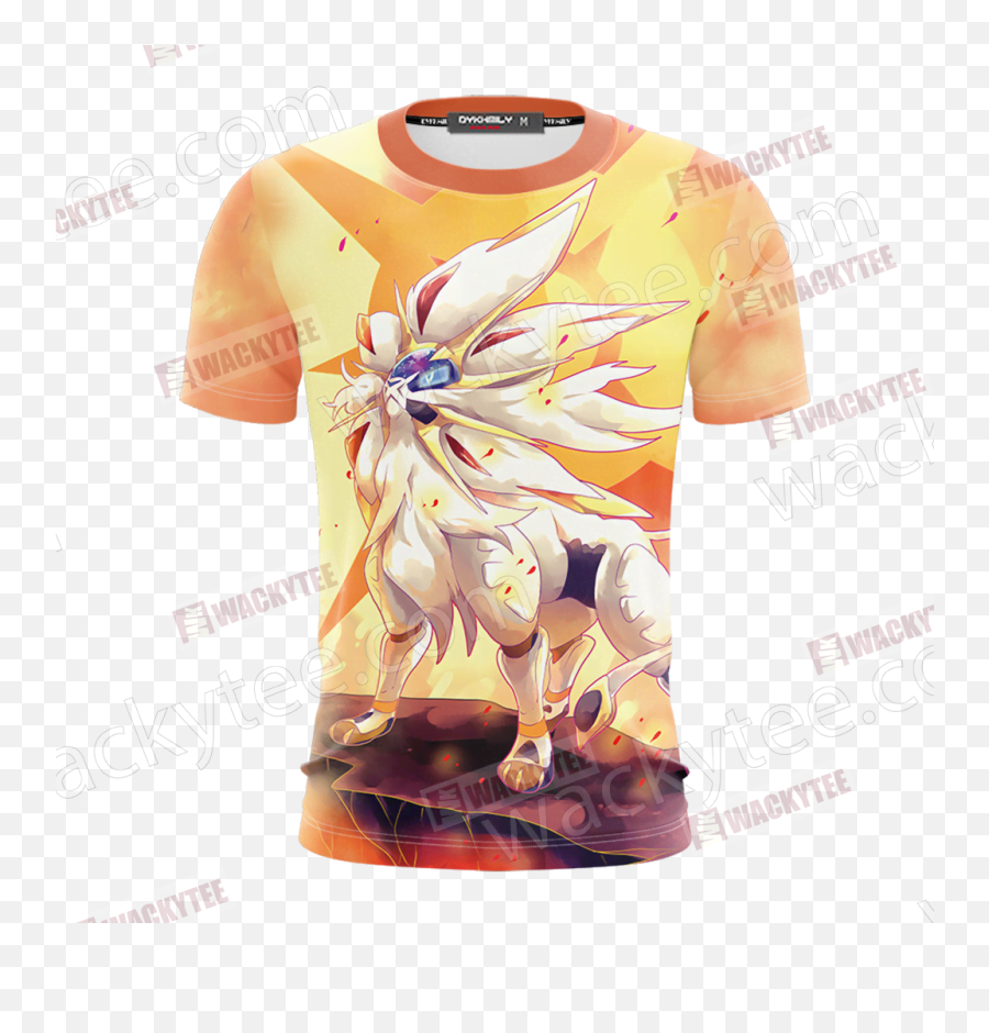 Pokemon Solgaleo Unisex 3d T - Shirt Otakuranger Solgaleo Hoodie Png,Solgaleo Png