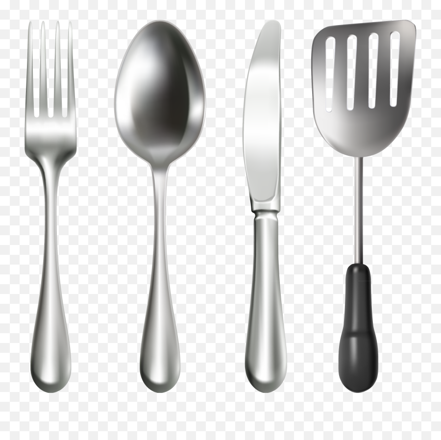 Cutlery Vector - Cutlery Png,Spoon And Fork Png