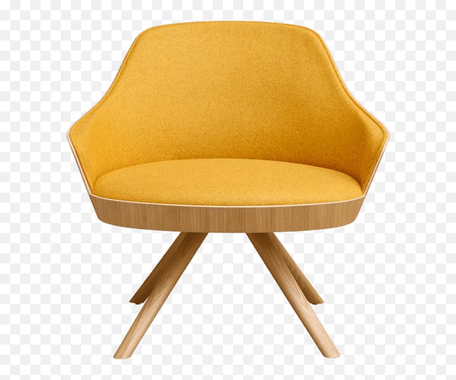 Kaiak Lounge Spin Wood U2013 Enea - Solid Back Png,Wooden Chair Png