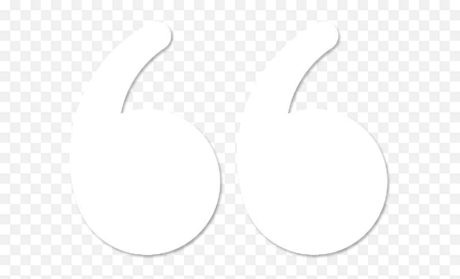 White Speech Marks Transparent Clipart - White Quotation Mark Png,Quotation Marks Png