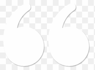 White Speech Marks Transparent Clipart - Quotation Png
