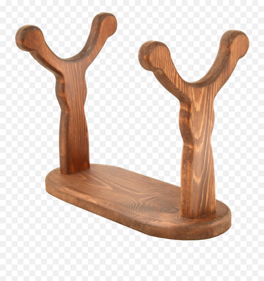 Wood Stand Shofar Accessories Shofars - Solid Png,Shofar Png