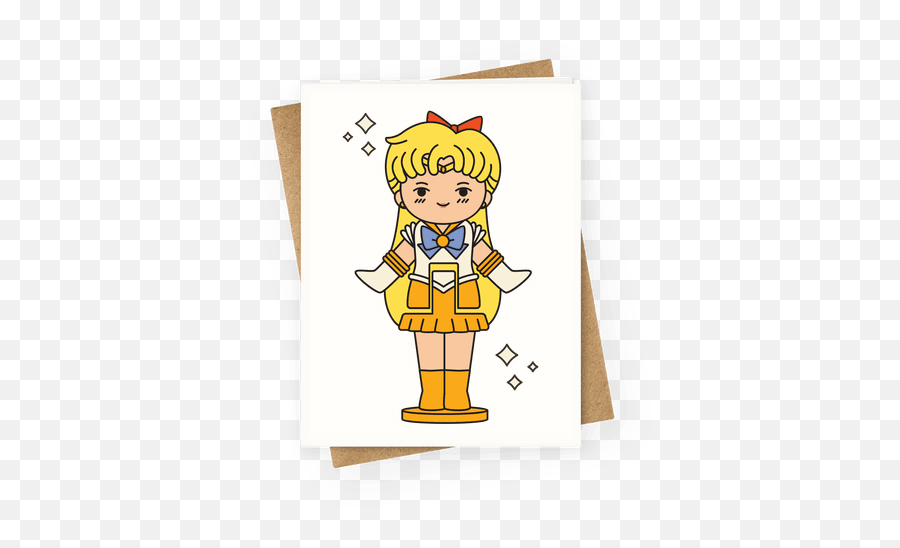 Sailor Moon Greeting Cards Lookhuman - Grinch Christmas Cards Png,Sailor Venus Png