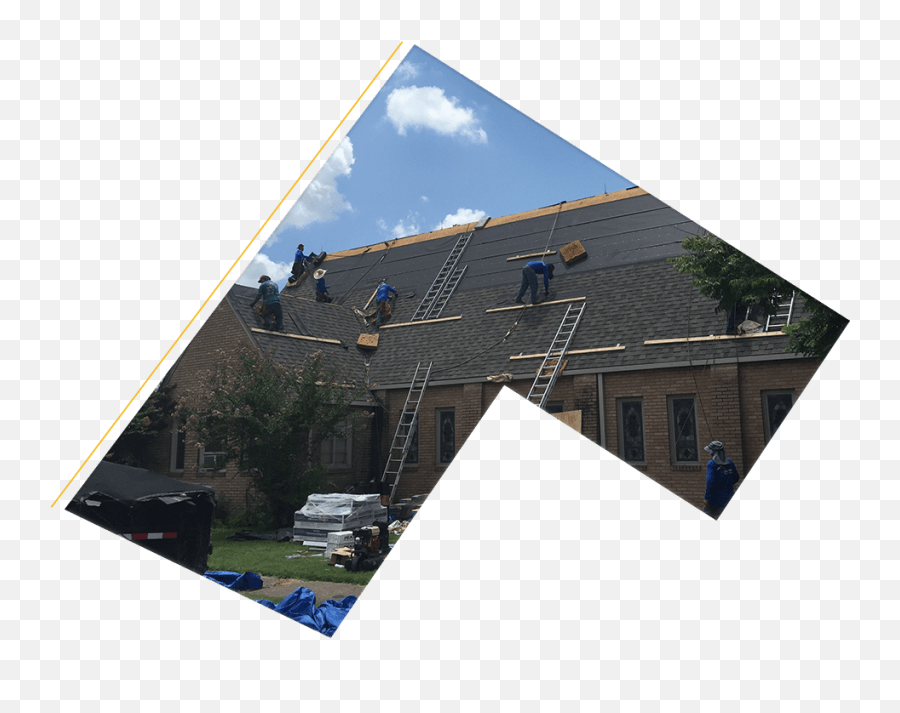 Houston Area Residential Roofing Company - Residential Area Png,House Roof Png