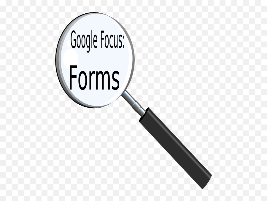 Google Focus Clip Art - Magnifying Glass Clipart Dot Png,Magnifying Glass Clipart Transparent