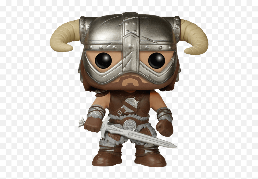 Download Hd Skyrim Dovahkiin Pop Figure - Skyrim Pop Vinyl Png,Dovahkiin Png