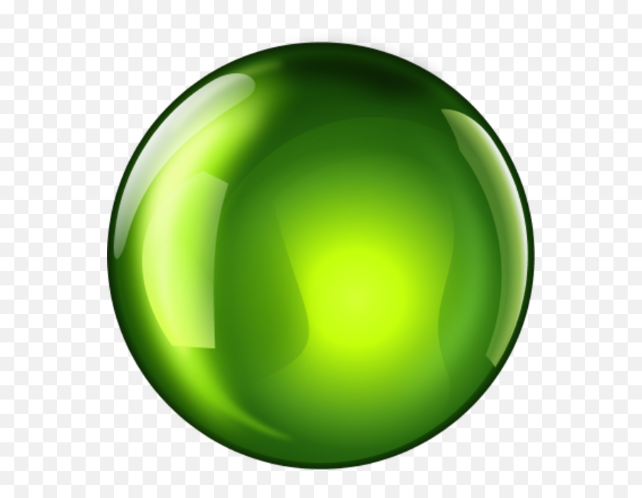 Sphere Clipart - Green 3d Ball Png,3d Sphere Png