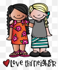 R Clipart Relief Society - Love Thy Neighbor png