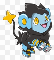 Shinx With Luxray Hoodie - Shinx In Luxray Hoodie Png,Luxray Png