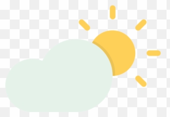 Cloudy Day Forecast Sun Sunny Weather Png