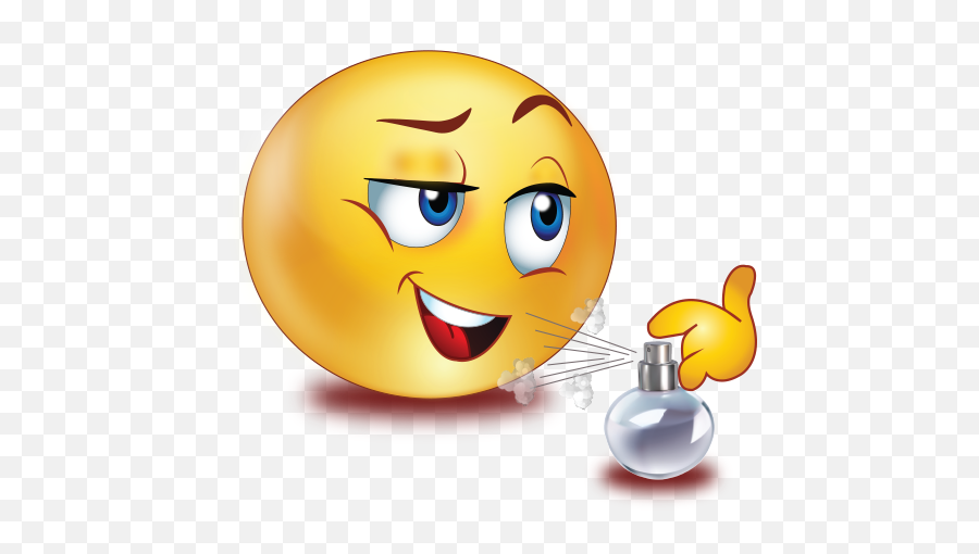 Emoticon Smiley Emoji Sticker Clip Art - Smiley Png Download Perfume Emoji Iphone,Emoticon Png