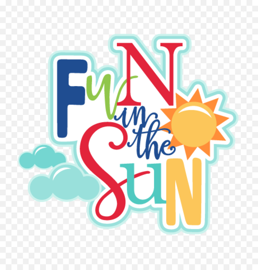 Fun Clipart Transparent - Transparent Background Summer Clipart Png,Fun Png