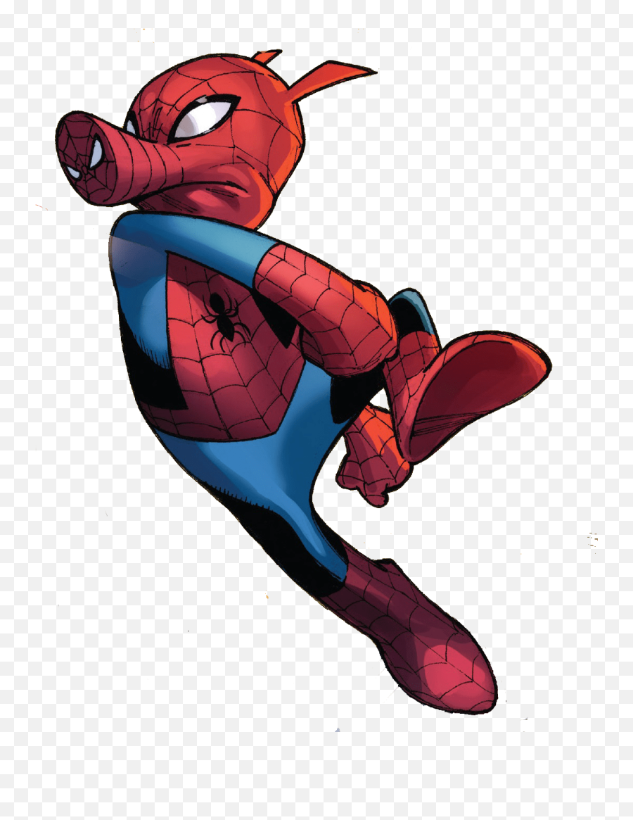 Spider Pig Verse Clipart - Spider Ham Marvel Png,Spiderpig Icon
