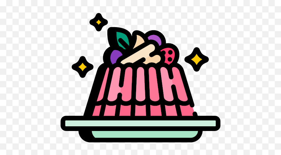 Bakery Svglinecolor Pudding Icon Png