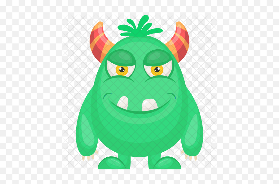 Oni Green Monster Icon - Monster Png,Oni Png