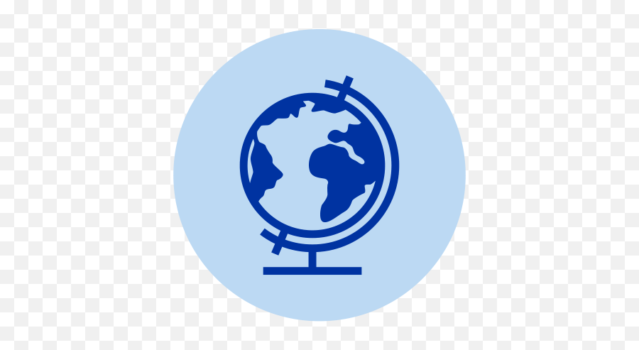 Connect With Us - Water Mission Png,Blue Globe Icon