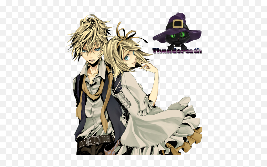 10 Psd Images Couples - Anniversary Frames Photoshop Kagamine Rin And Len Render Png,Len Kagamine Icon