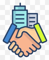 Hand Shake - Free gestures icons Joint Venture Icon Png