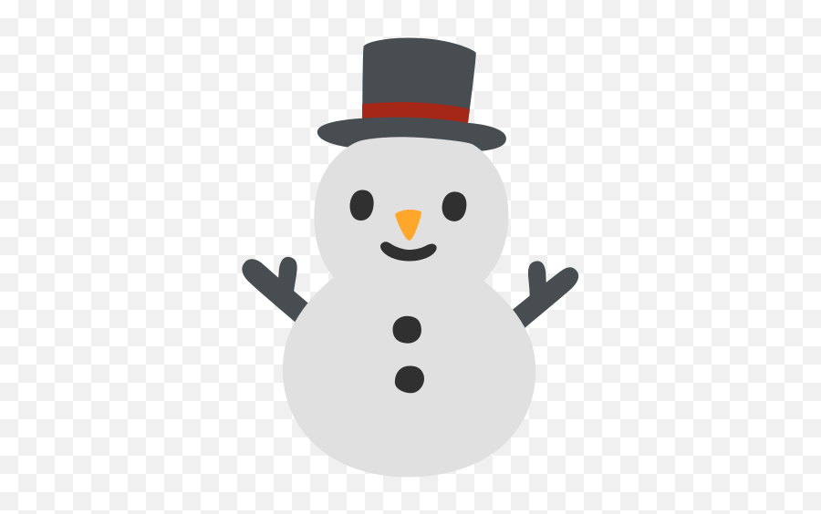 Snowman Without Snow Emoji - Google Snowman Emoji Png,Snowman Icon Png