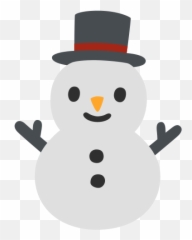 Snowman Without Emoji - Google png