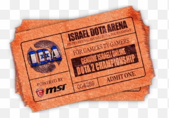 Israel Dota Arena - Common Ticket DOTABUFF 2 Stats Horizontal png