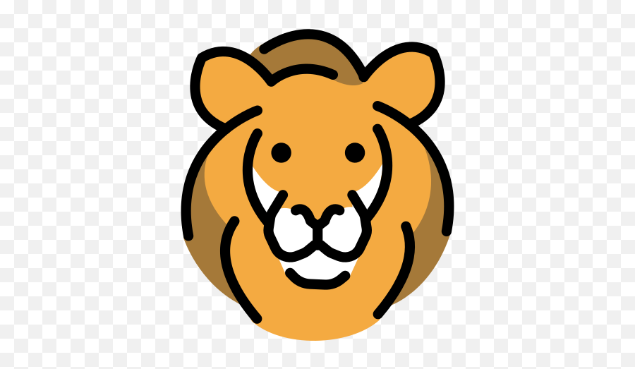 Lion Emoji Png Lioness Icon