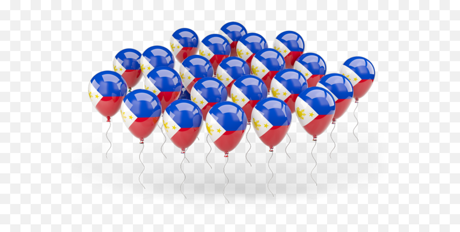 Balloons Illustration Of Flag Philippines - Flag Of Qatar Png,Philippine Flag Icon