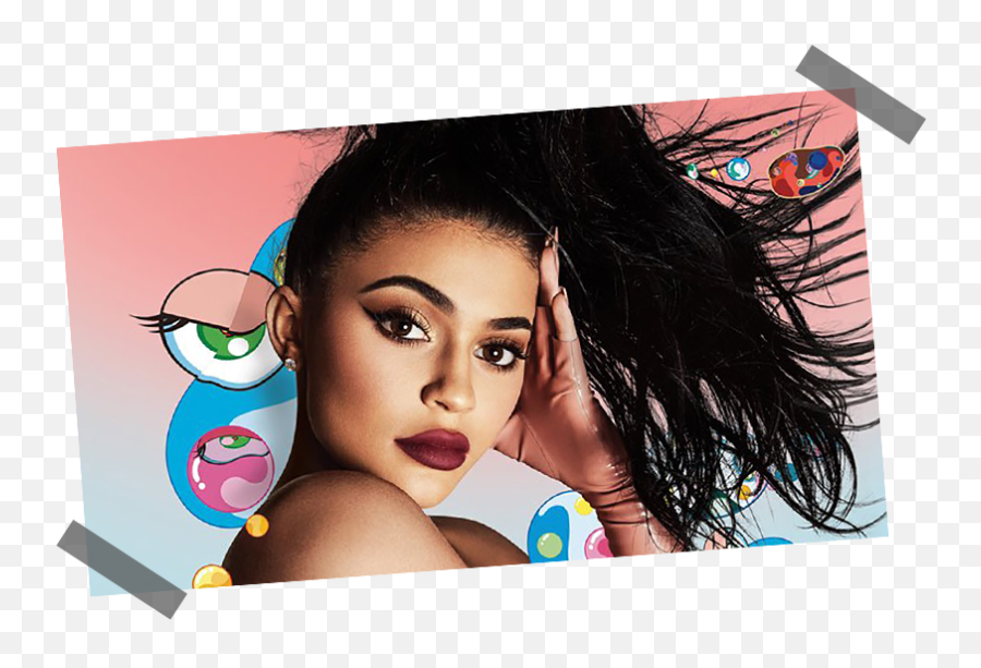 Kylie Jenner Accused Of Copying Art - Kylie Jenner Complex Png,Kylie Jenner Transparent