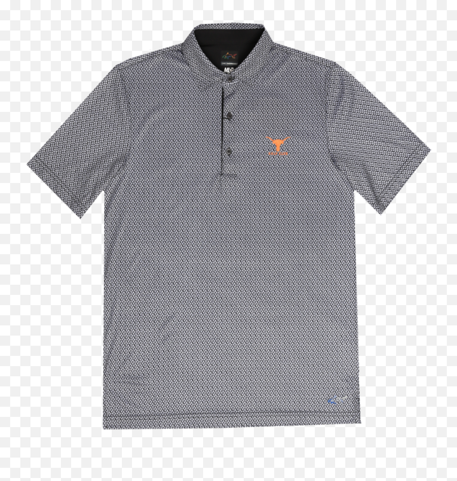 Greg Norman Black Paisley Polo U2014 The University Of Texas Golf Club - Polo Shirt Png,Paisley Png