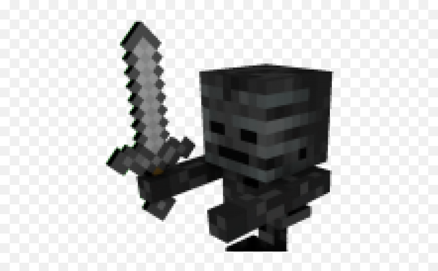Minecraft Wither Skeleton Png Image