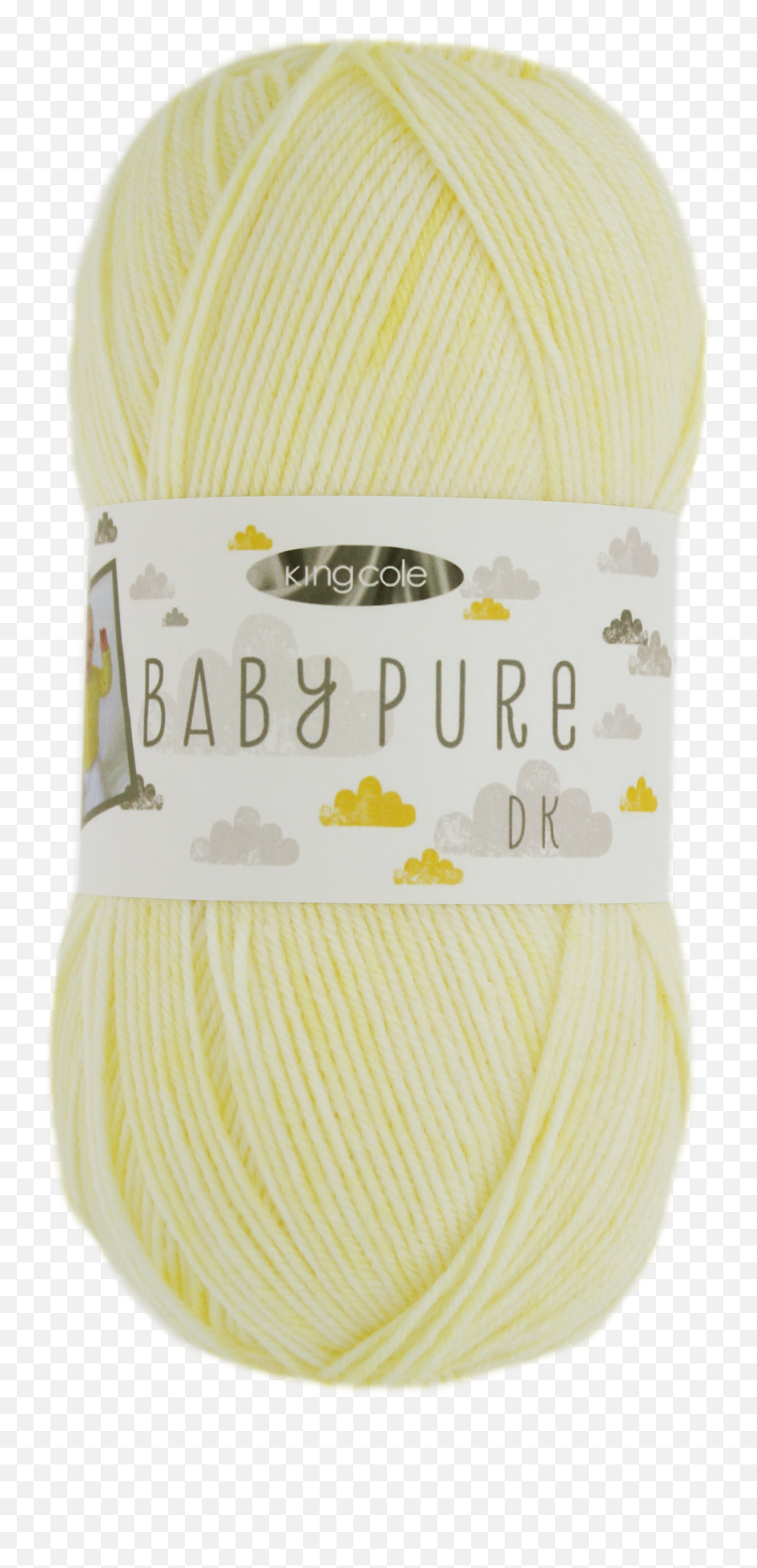 King Cole Baby Pure Dk 100g - Yarns Online Wool Png,Yarn Ball Png