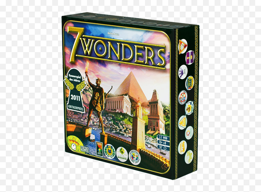 7 Wonders Board Game - Seven Wonders Board Game Png,Board Game Png