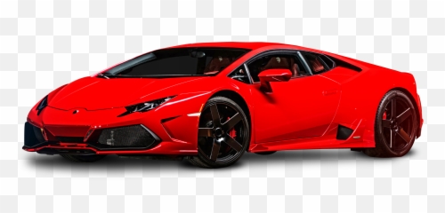 Red Lamborghini Huracan Car Png Image - Red Lamborghini,Lambo Transparent