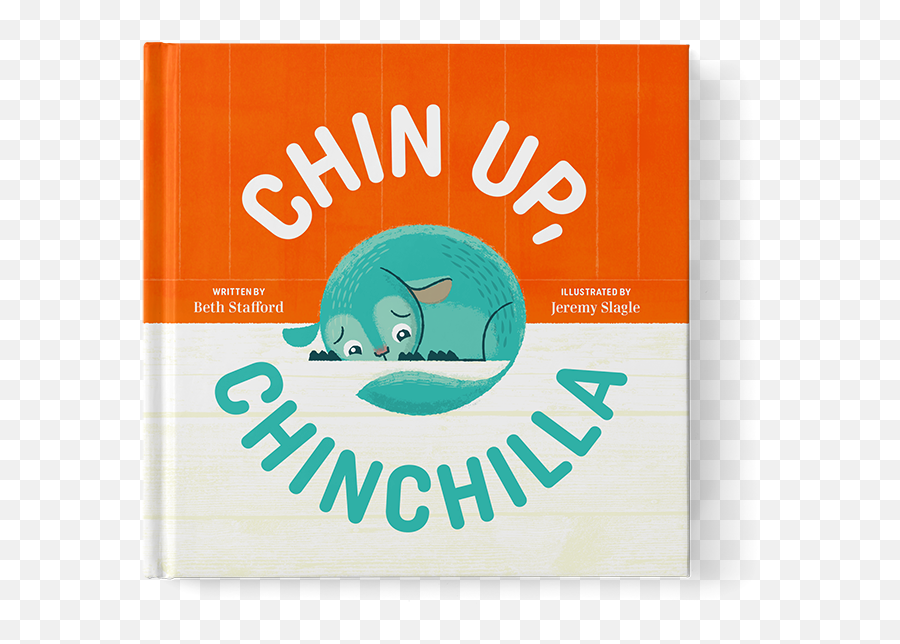 Chin Up Chinchilla Hardcover Book U2014 Happy Cargo Books - Graphic Design Png,Chinchilla Png