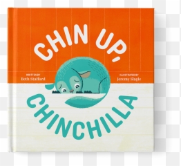Chin Up Chinchilla Hardcover Book U2014 Happy Cargo Books - Graphic Design Png,Chinchilla Png