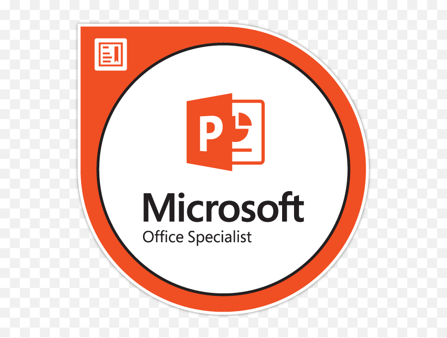 Microsoft Office Specialist My Online - Microsoft Office Specialist Word 2016 Png,Microsoft Office Logo