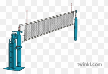 Volleyball Net Illustration - png