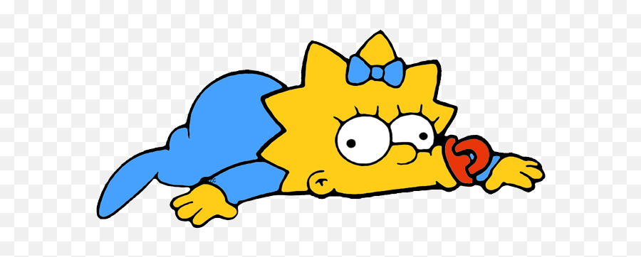 Simpsons Clipart - Los Simpson Maggie Png,The Simpsons Png