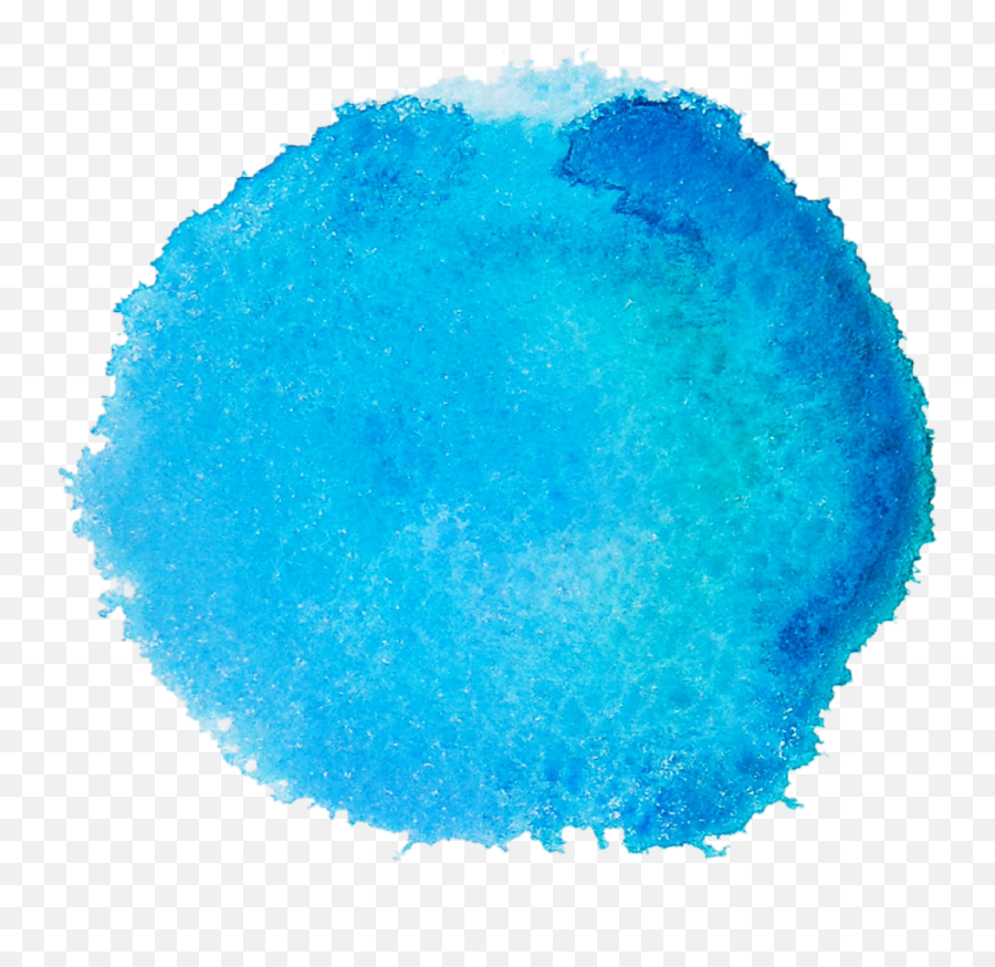 Paint Circle Png - Blue Watercolor Banner Png,Watercolor Circle Png