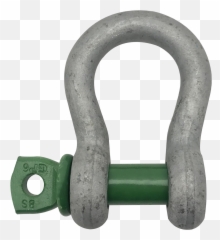 Green Pin Rated Shackles - Chain Png,Shackles Png