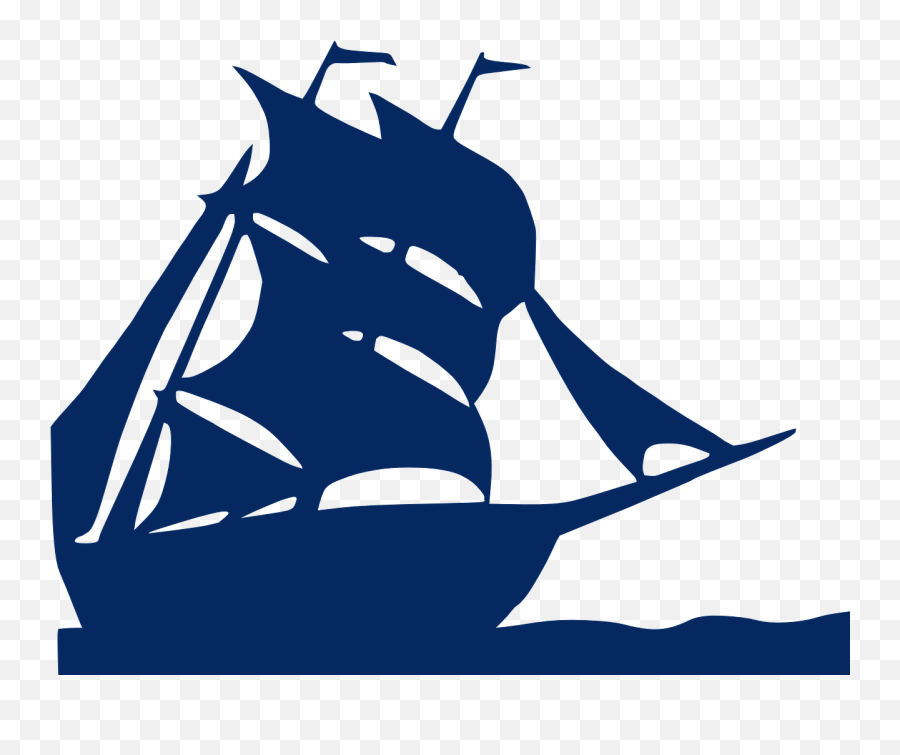 Sailboat Two - Boat Silhouette Png,Old Ship Png