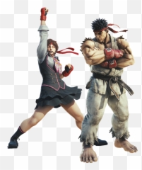 World - Sfv Sakura X Ryu Png,Ryu Street Fighter Png