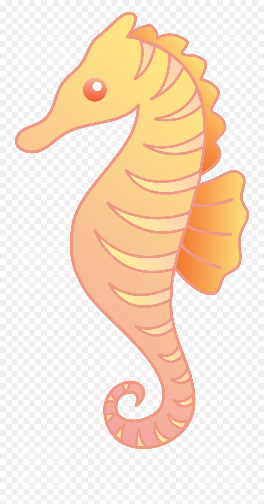 Clipart Seahorse Pencil And In Color - Sea Horse Clip Art Png,Sea Horse Png