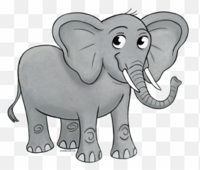 Zoo Animals Transparent Png Clipart - Zoo Elephant Clip Art,Cartoon Animal Png