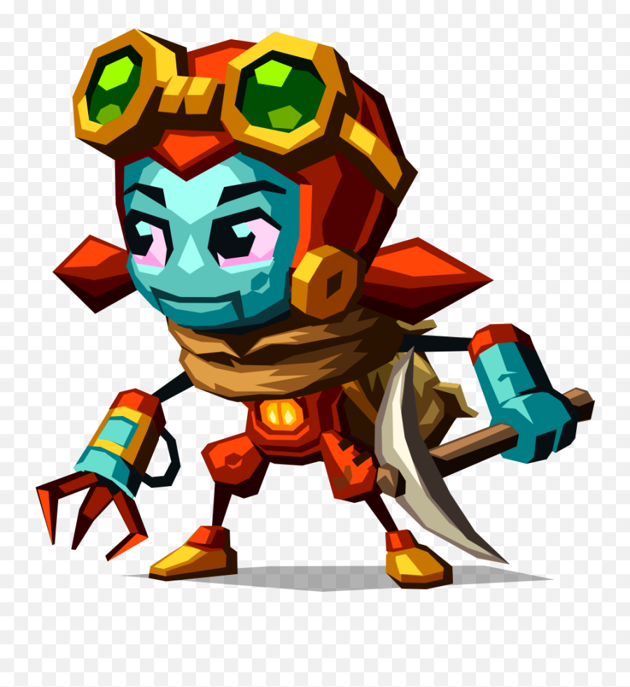 Png Dig Transparent Digpng Images Pluspng - Steamworld Dig 2 Dorothy,Pickaxe Transparent