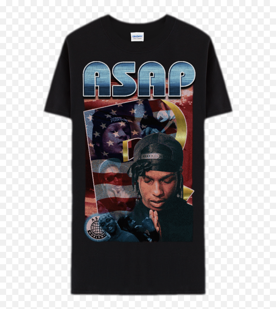Asap Rocky Ss 3 Transparent Png Image - Active Shirt,Asap Rocky Png