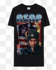 Asap Rocky Ss 3 Transparent Png Image - Active Shirt,Asap Rocky Png