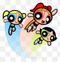 90s Transparent Powerpuff Girls - Powerpuff Girls Png,Powerpuff Girls Transparent