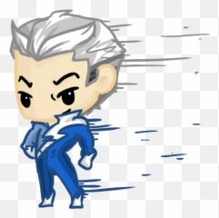 Library Wanda Maximoff Chibi Love - Marvel Comics Quicksilver Vector Png,Wanda Maximoff Transparent