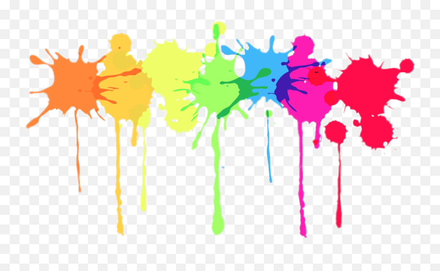 Download Paint Splatter Clip Art - Paint Splash Clipart Transparent Background Png,Transparent Splatter